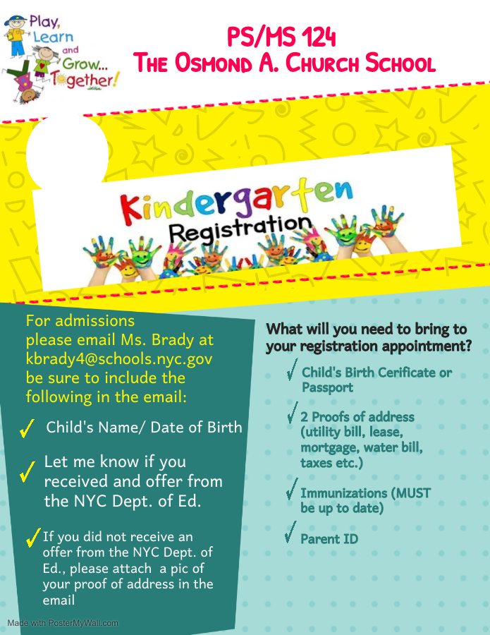 Kindergarten Registration
